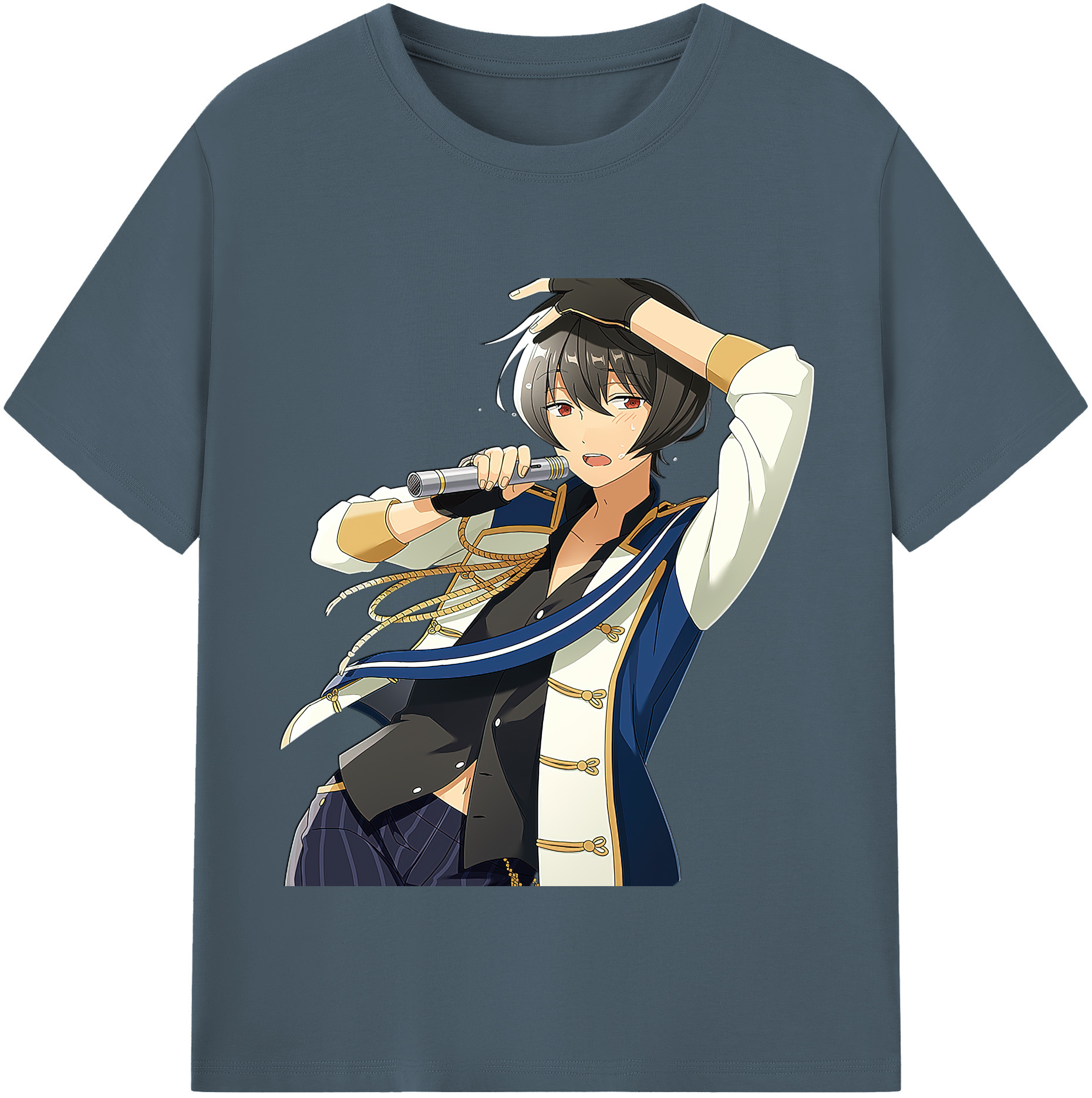 （画像用） あんさんぶるスターズ! Ensemble Stars 綿100％半袖Tシャツ（フロントプリント）